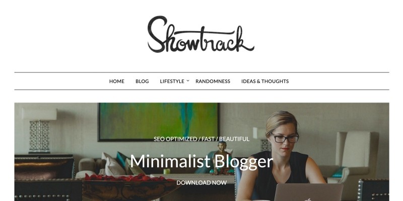 MinimalistBlogger WordPress Theme