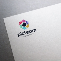 Picteam Logo Template Screenshot 5