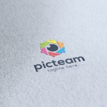 Picteam Logo Template Screenshot 7