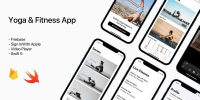Yoga And Fitness App iOS Source Code