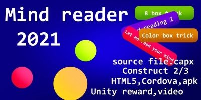 Mind reader Construct 2 template