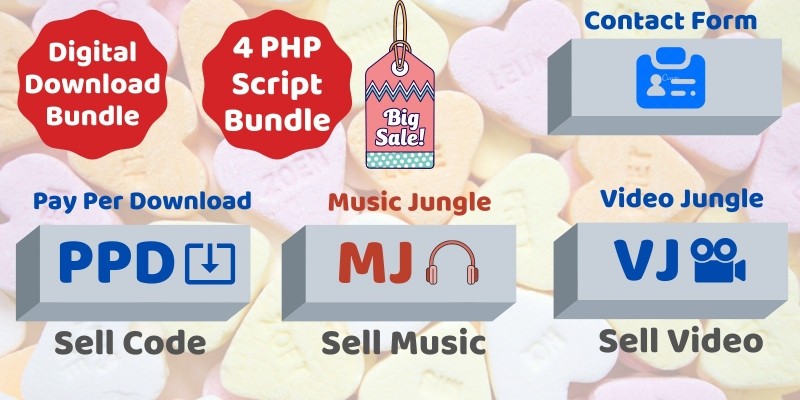 Digital Download Marketplace PHP Bundle Offer