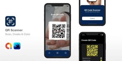 QR Scanner - Create And Color QR codes | SwiftUI