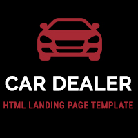 Car Dealer - HTML Landing Page Template