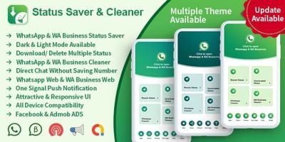 Status Saver And Cleaner - Android App Source Code