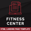 Fitness Center – HTML Landing Page Template