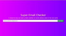 Asp.Net Super eMail Checker Screenshot 1