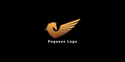 Pegasus Logo Design 
