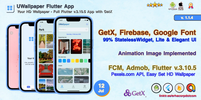 UWallpaper - Flutter App