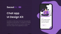 ScoutMe - Chat App UI Kit - Figma Project Screenshot 1