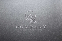 Letter Lotus Logo Template Screenshot 1