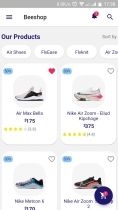 Shoe Shop UI Kit Screenshot 1