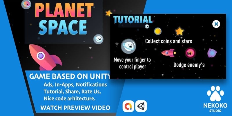 Planet Space - Unity Source Code