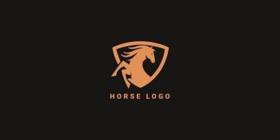 Horse Shield Logo