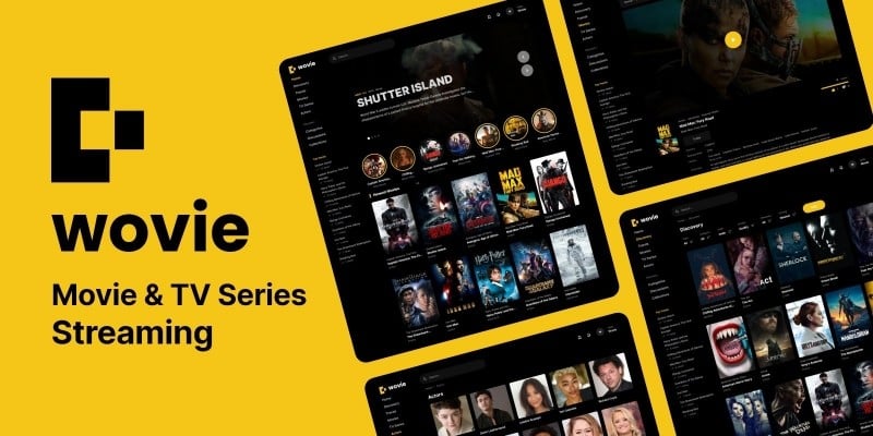 Wovie - Movie and TV Series Streaming Platform by Knnguler | Codester