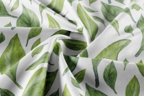 Watercolor Leaves And flowers Seamless Pattern Screenshot 1