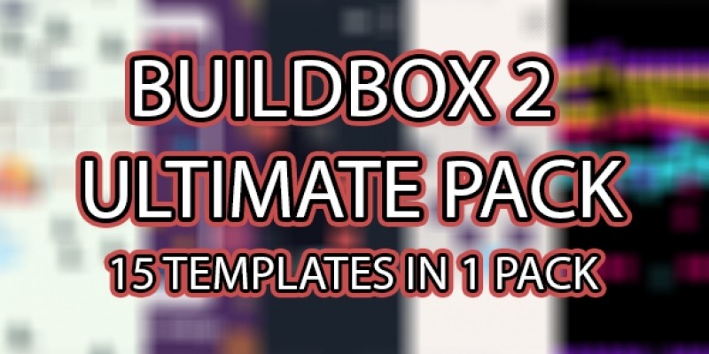 Buildbox 2 Pack - 15 Templates In 1 Pack