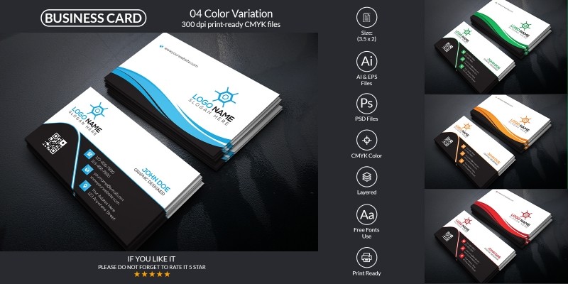 Corporate Business Card Design