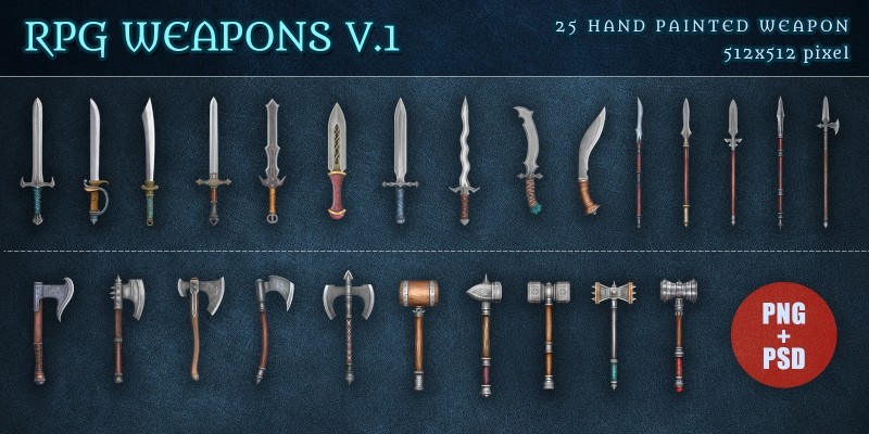 RPG Weapons Images