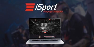 iSport - Bootstrap Esport Onepage Template