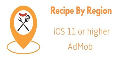 Recipes By Region - iOS Source Code