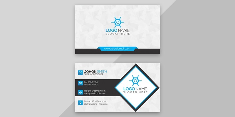 Minimal And Modern Business Card Design