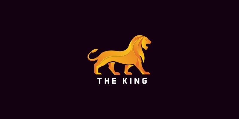 Lion King Logo Template