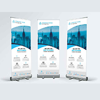 Corporate Business Roll Up Banner Template