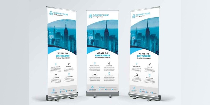 Corporate Business Roll Up Banner Template