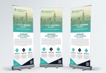 Corporate Business Agency Roll Up Banner Template Screenshot 1