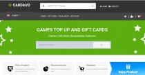 Cardavo - Sell Gift And Games Cards PHP Script Screenshot 1