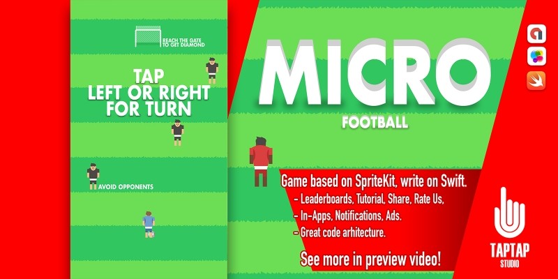 Micro Football - iOS Source Code