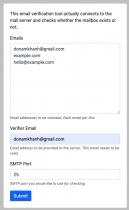 PHP Email verification Script Screenshot 2