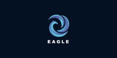 Eagle Modern Logo