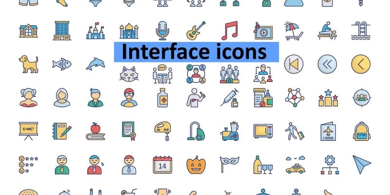  Interface icons