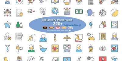 Explanatory Icons Packs