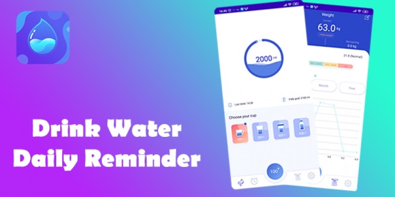 Drink Water - Daily Reminder Android Source Code