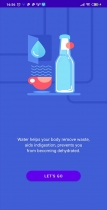 Drink Water - Daily Reminder Android Source Code Screenshot 1