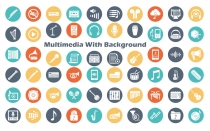 Multidiame and Music Vector Icons Screenshot 4