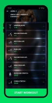 Fitness Workout - Android App Source Code Screenshot 4