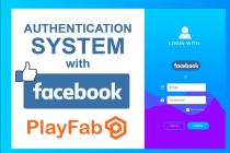 Unity Authentication with Facebook And Email Accou Screenshot 1