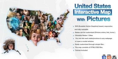 USA Interactive Map With Pictures 