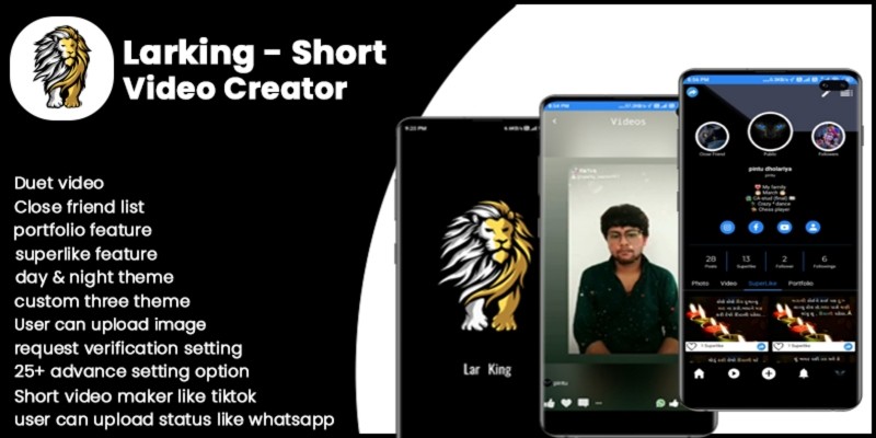 Larking - Short Video Creator Android