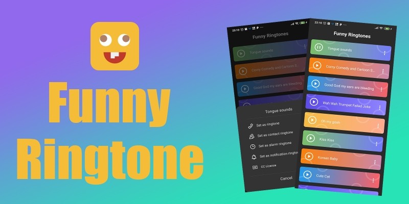 Funny Ringtones -  Android App Source Code