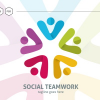 Social Teamwork Logo