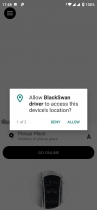 Black Taxi App UI Kit Screenshot 8
