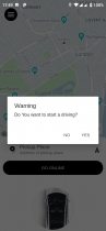Black Taxi App UI Kit Screenshot 11