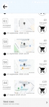 Black Taxi App UI Kit Screenshot 14