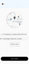 Black Taxi App UI Kit Screenshot 15