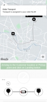 Black Taxi App UI Kit Screenshot 17